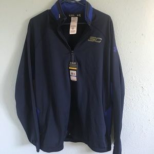Under armor one quarter zip basketball jacket NWT